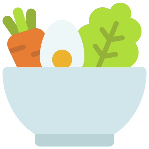 Salad Juicy Fish Flat icon