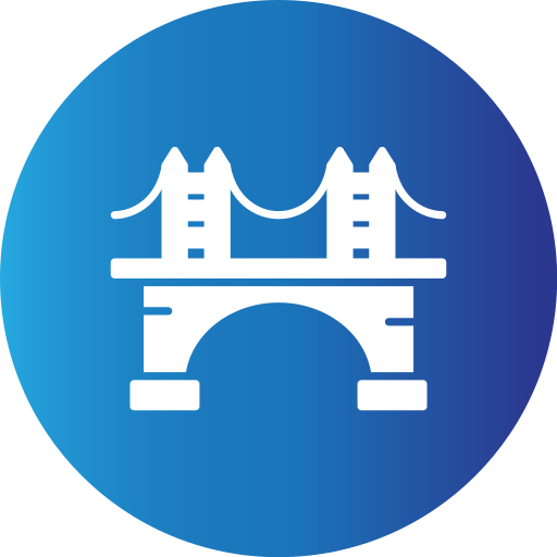 pont Generic Blue Icône