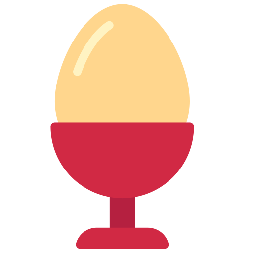 Egg Juicy Fish Flat icon