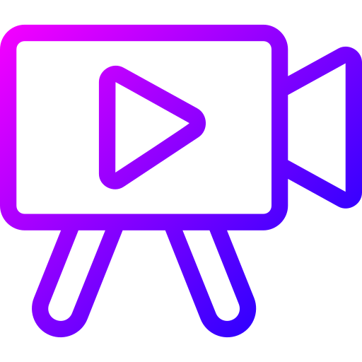 videokamera Generic Gradient icon