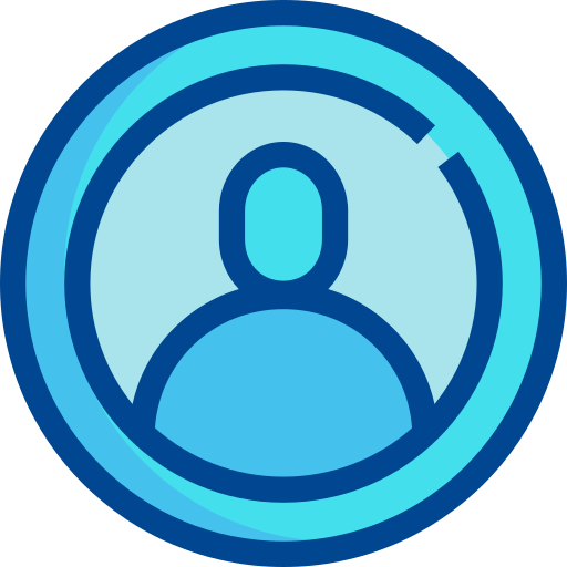 Profile Generic Blue icon