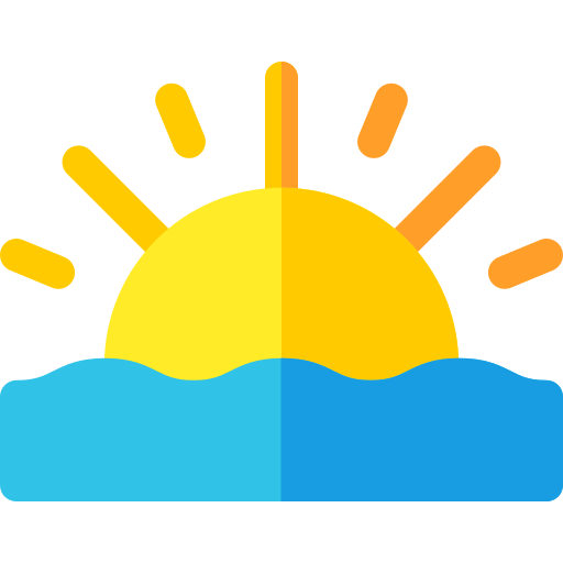 sonnenuntergang Basic Rounded Flat icon