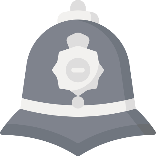 Полицейская шляпа Special Flat иконка