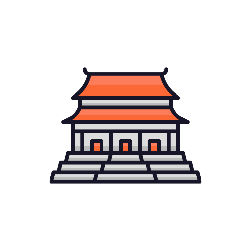 자금성 Generic Outline Color icon