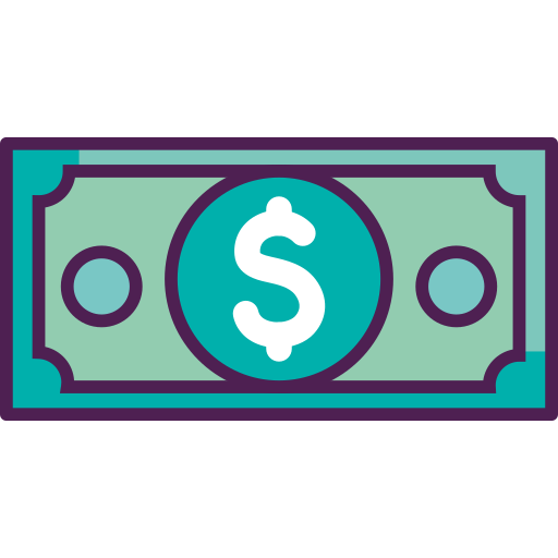 Money bills Generic Outline Color icon