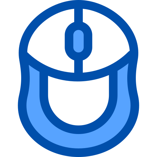 Mouse Generic Blue icon