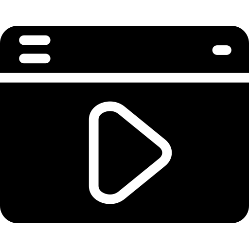 mediaspeler Generic Glyph icoon