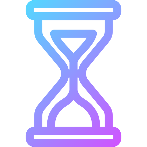 Sand clock Generic Gradient icon