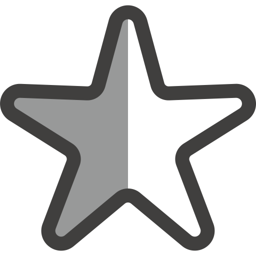 Звезда Generic Grey иконка