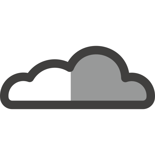 nuage Generic Grey Icône