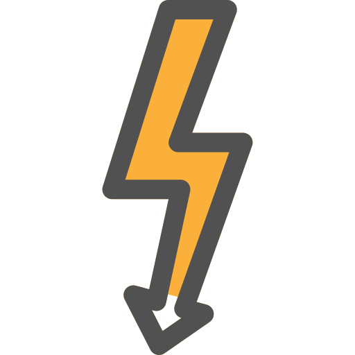 Thunderbolt Generic Fill & Lineal icon