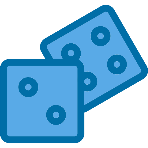 Dice Generic Blue icon