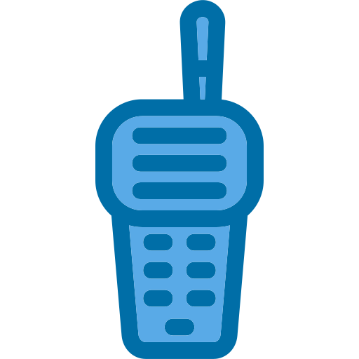 walkie-talkie Generic Blue icono