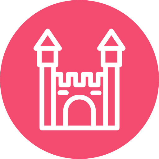 Надувной замок Generic Flat иконка