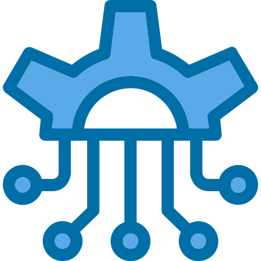 ニューラル Generic Blue icon