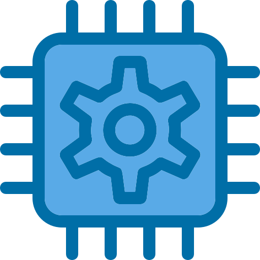 cybernetyka Generic Blue ikona