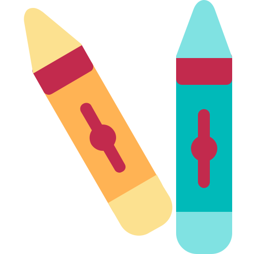 Crayons Generic Flat icon