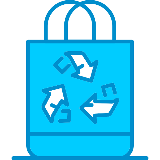 Eco bag Generic Blue icon