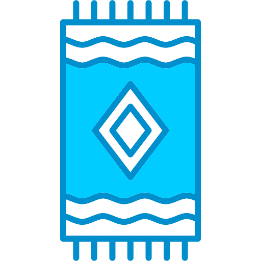 ビーチタオル Generic Blue icon