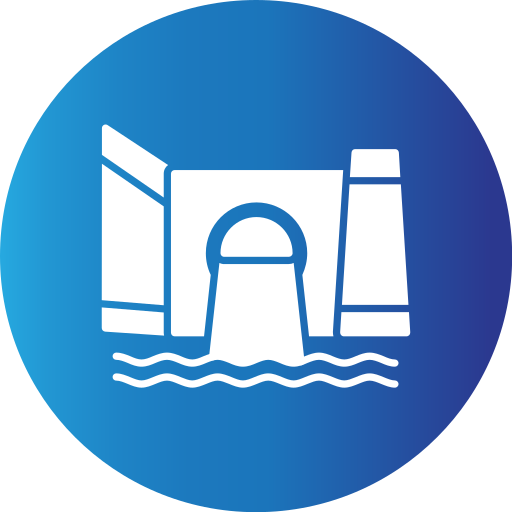 Dam Generic Blue icon