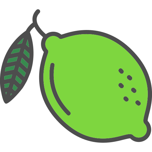 Lemon Generic Outline Color icon