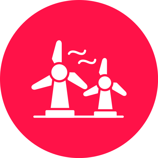 energía eólica Generic Flat icono
