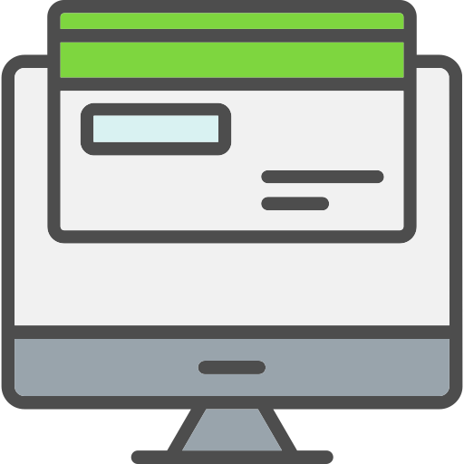 Online payment Generic Outline Color icon