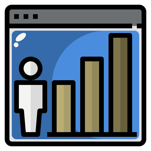 Data processing Generic Outline Color icon