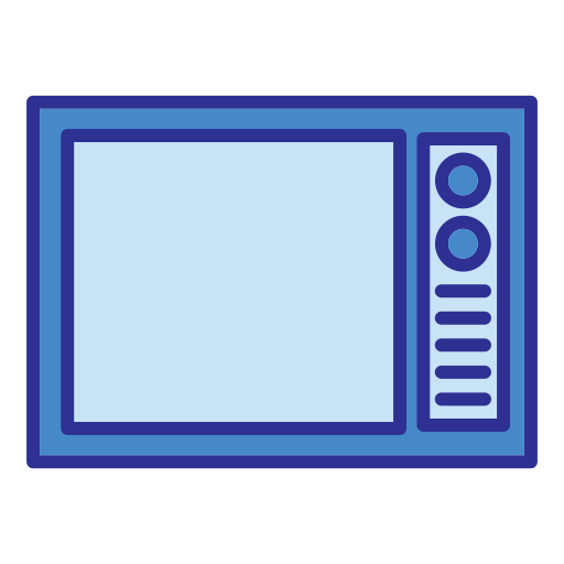 Старый телевизор Generic Blue иконка