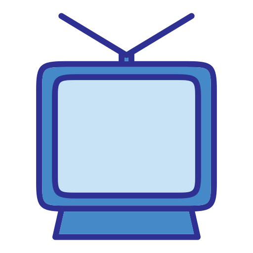 oude tv Generic Blue icoon