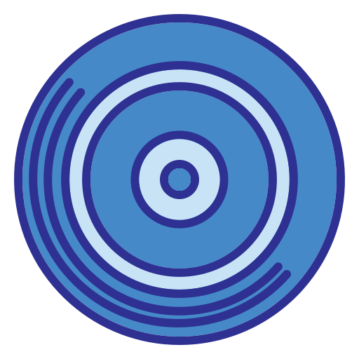 비닐 Generic Blue icon