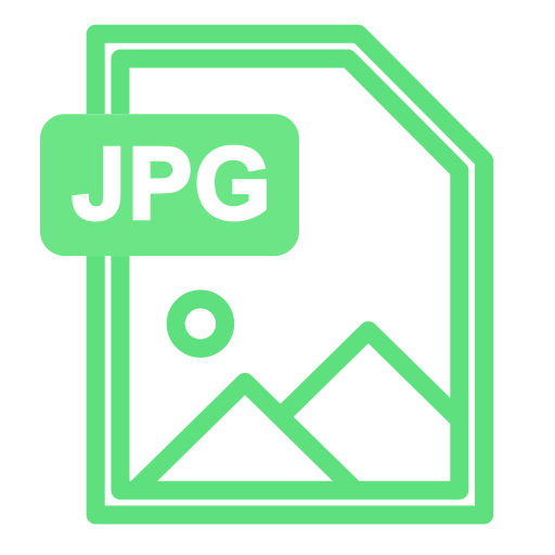 formato jpg Generic Flat Gradient icona