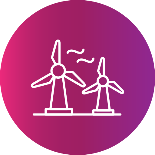 windkraft Generic Flat Gradient icon