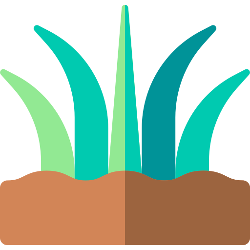 Grass Basic Rounded Flat icon