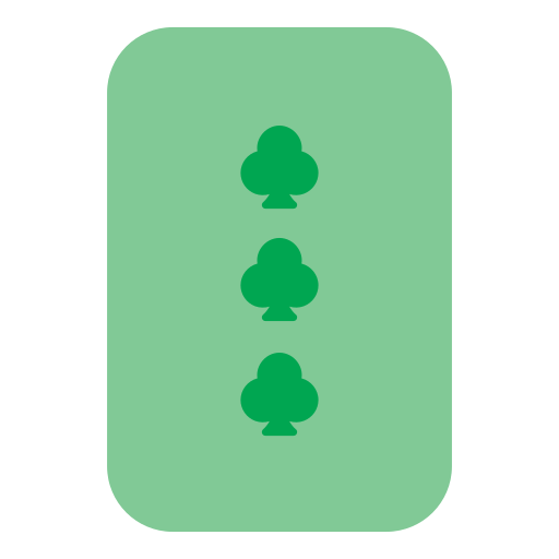 Three of clubs Generic Flat icon