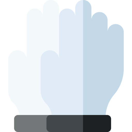 guantes Basic Rounded Flat icono