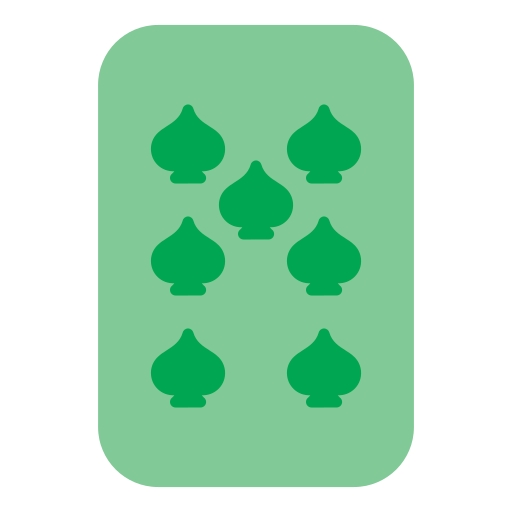 Seven of spades Generic Flat icon