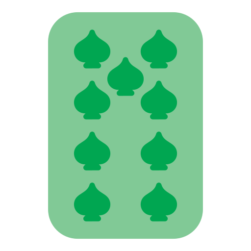 Nine of spades Generic Flat icon