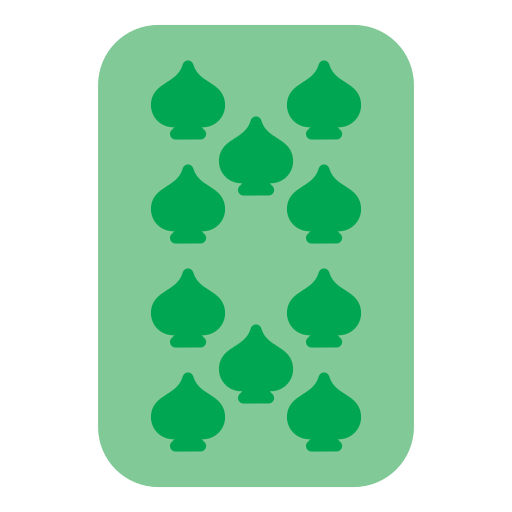 Ten of spades Generic Flat icon