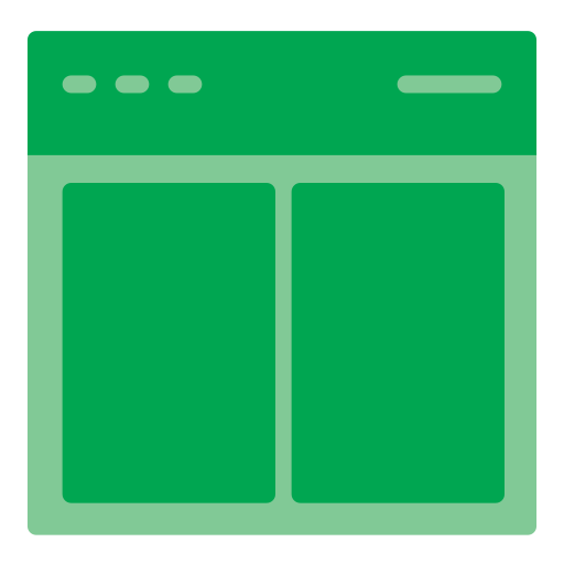 layout Generic Flat icon