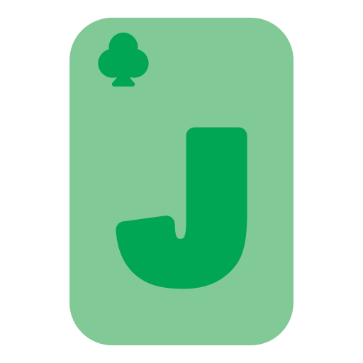 jack van clubs Generic Flat icoon