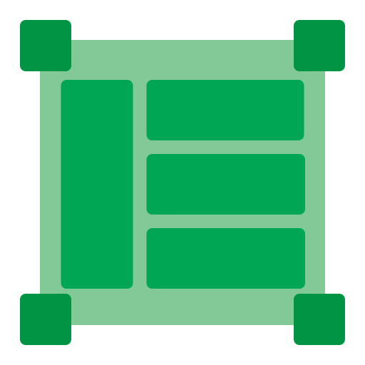 layout Generic Flat icon