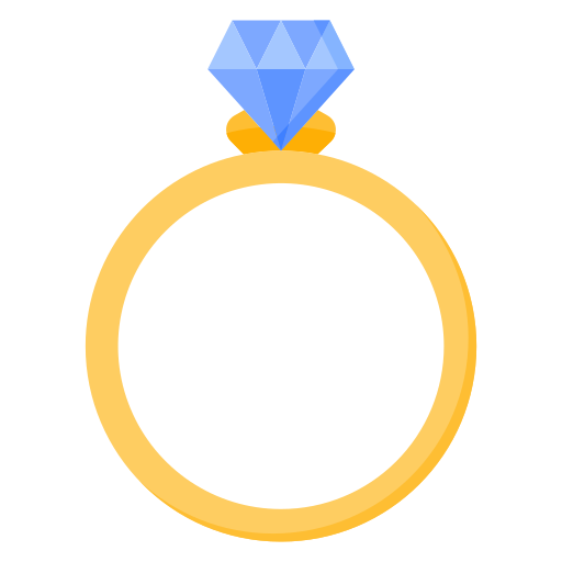 ダイアモンドの指輪 Generic Flat icon