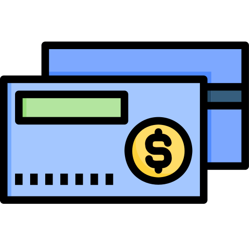 クレジットカード Generic Outline Color icon