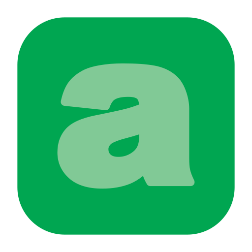 letter a Generic Flat icoon