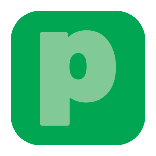 letra p Generic Flat icono