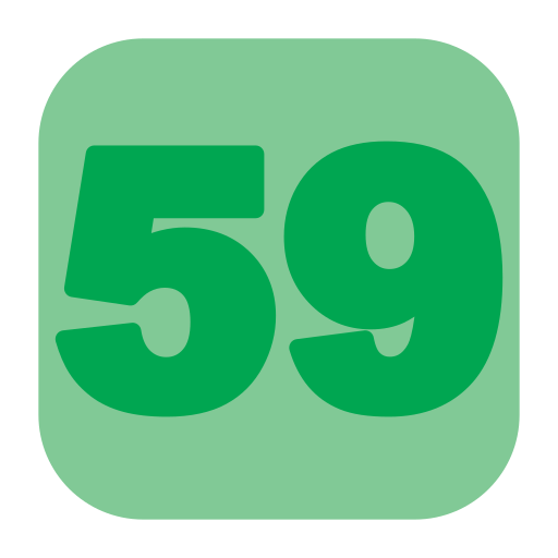 cinquantanove Generic Flat icona