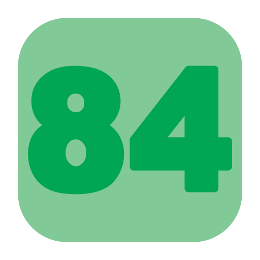 84 Generic Flat icoon