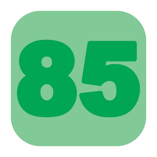 85 Generic Flat icono