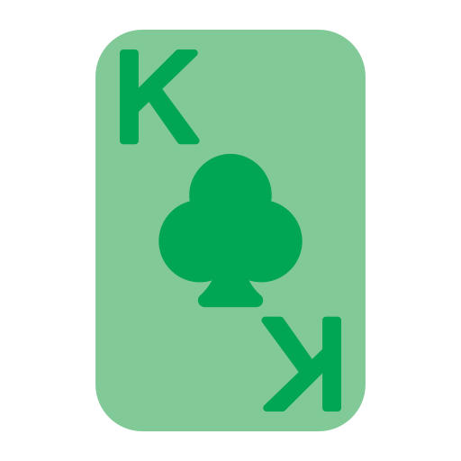 King of clubs Generic Flat icon